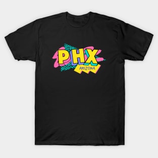 Phoenix, Arizona Retro 90s Logo T-Shirt